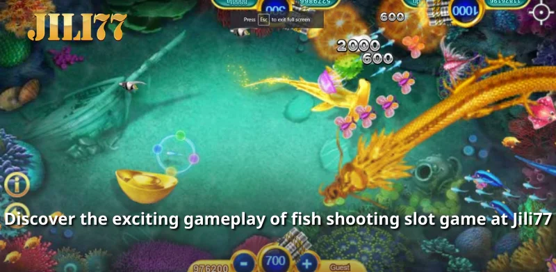 Discover the exciting gameplay of fish shooting slot game at Jili77