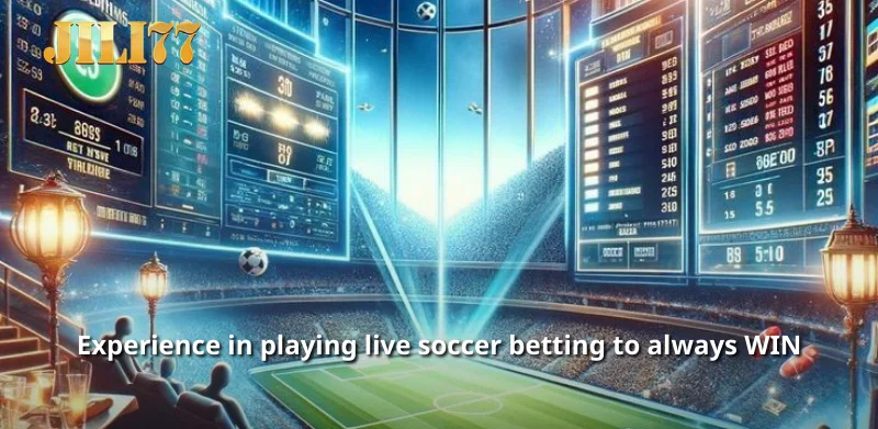 Experience in playing live soccer betting to always WIN